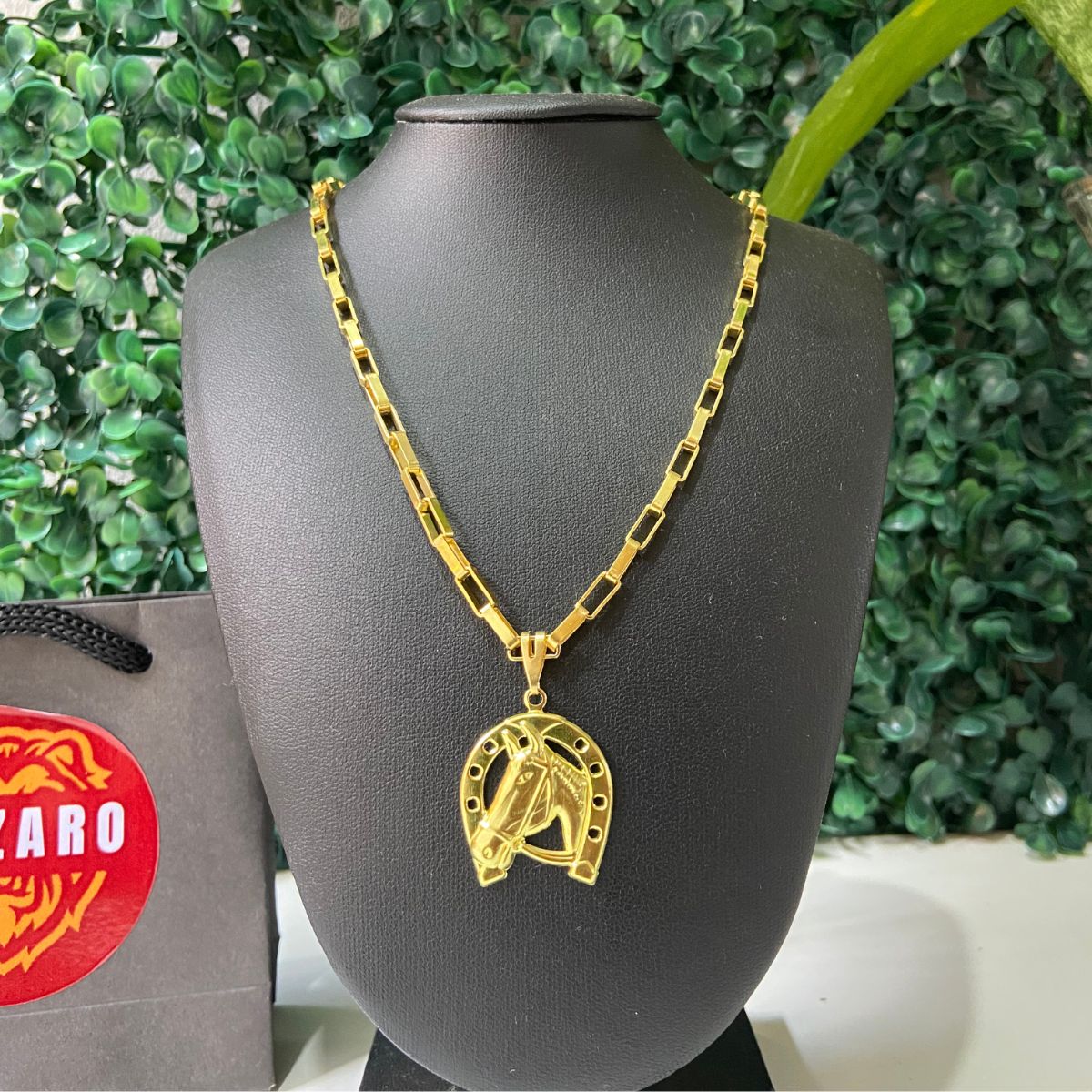 CORRENTE TIJOLINHO + FERREADURA