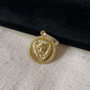 PINGENTE LEÃO REDONDO