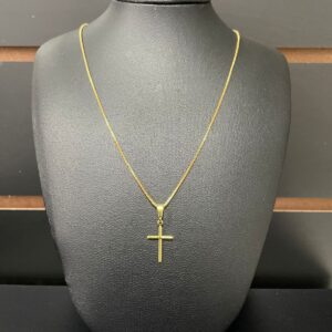 CORRENTE VENEZIANA+PINGENTE CRUZ