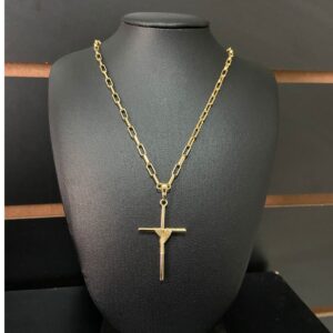 CORRENTE TIJOLINHO+PINGENTE