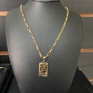 CORRENTE TIJOLINHO+P.SENHOR É MEU PASTOR